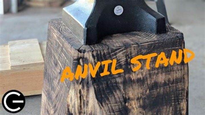 Can you use a tree stump as an anvil?