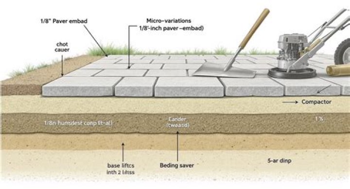 Can you use river rock as a paver base?