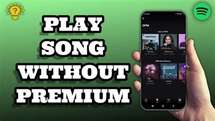 Can you use Spotify without premium?