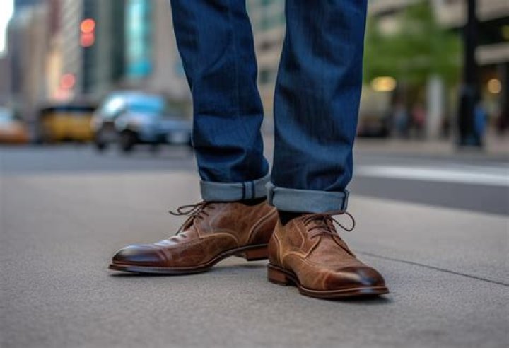 Can you wear formal shoes with jeans?