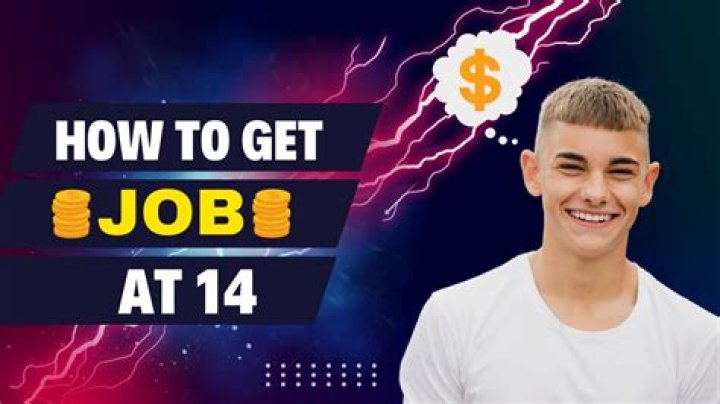 Can you work a job at 14?