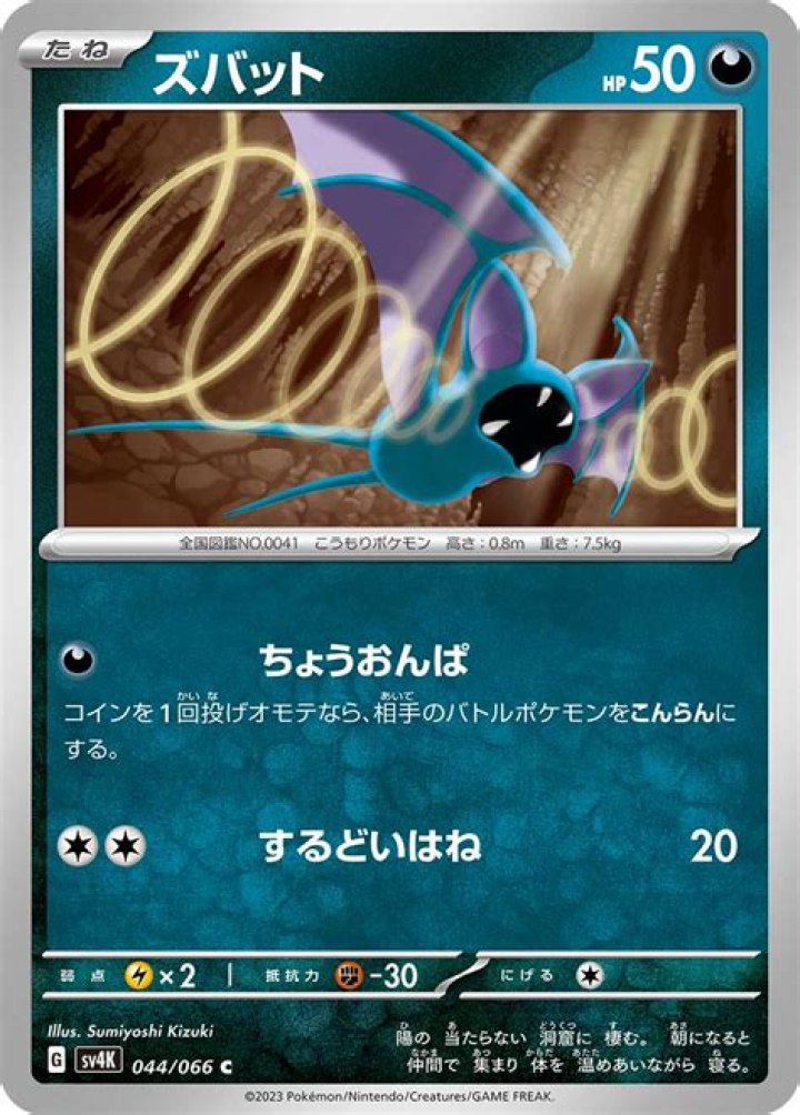 Can Zubat see?