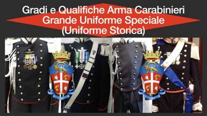 Come si veste un carabiniere?