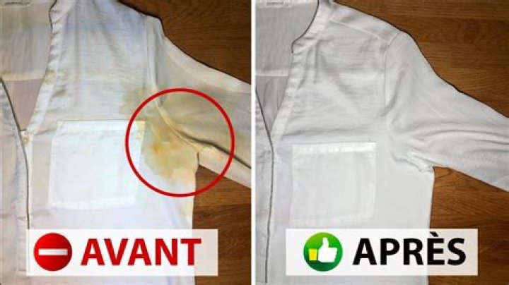 Comment enlever les taches jaune de transpiration?