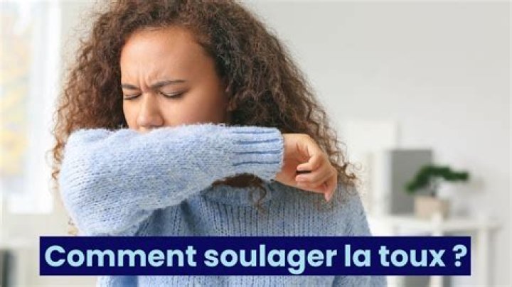 Comment soulager la toux?