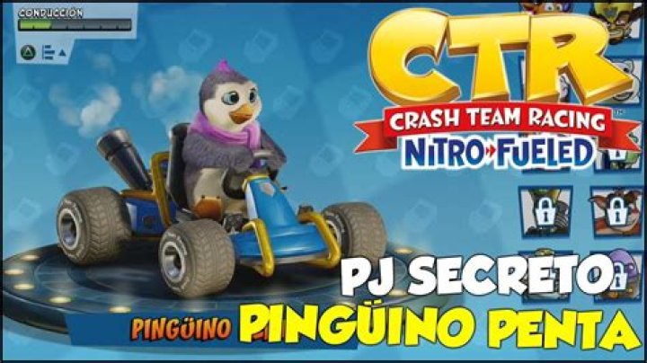 Como sacar al pinguino en Crash Team Racing?