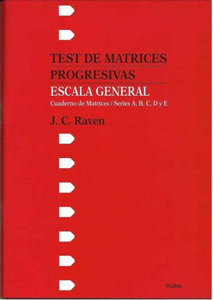 Como se califica el test de Raven escala general?