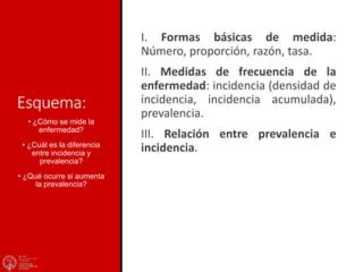 Cual es la diferencia entre incidencia y prevalencia?