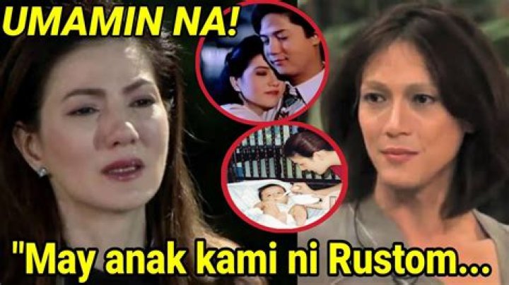 Did Carmina and Rustom had a child?