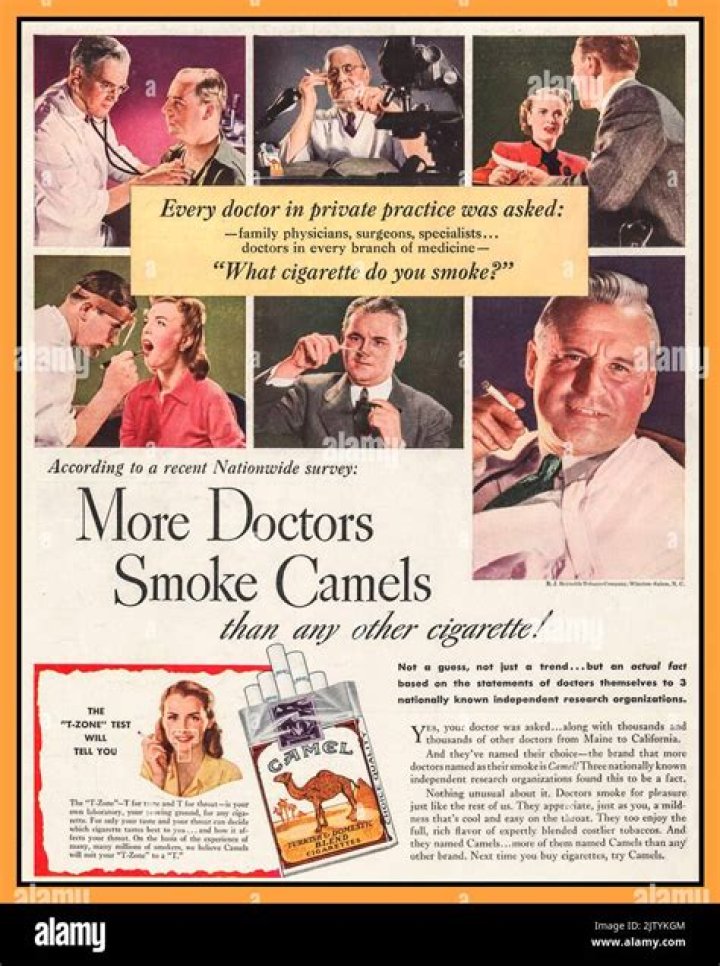 Did doctors say smoking was good for you?