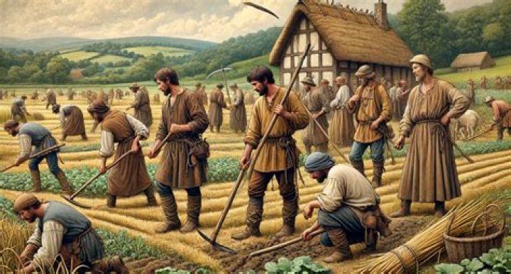 Did medieval peasants work hard?