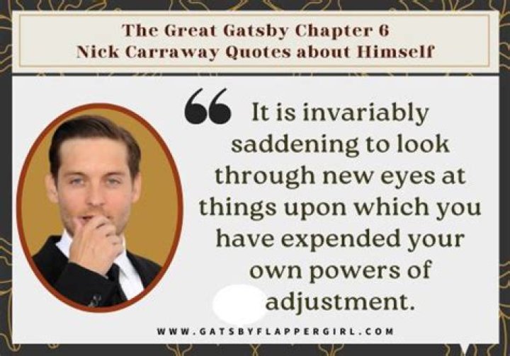 Did Nick Carraway have a crush on Gatsby?