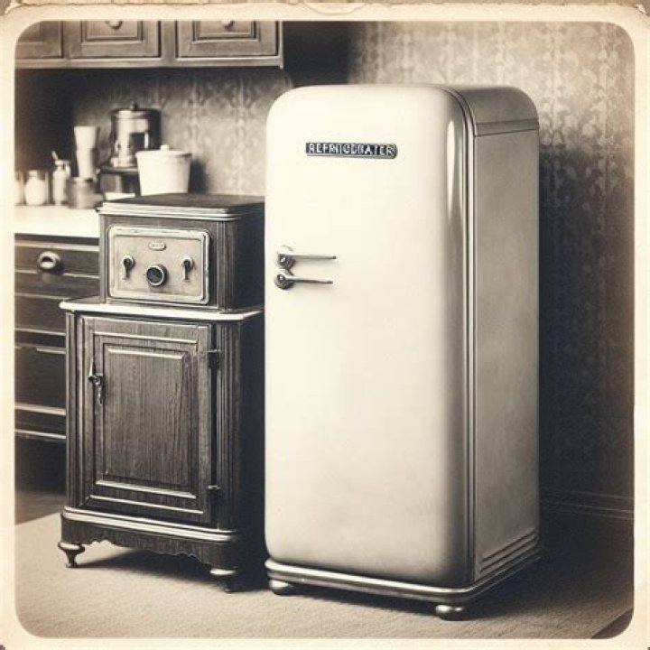 Did people have fridges in 1950?