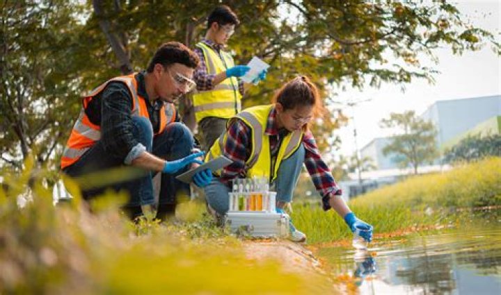 Do environmental scientists work with animals?