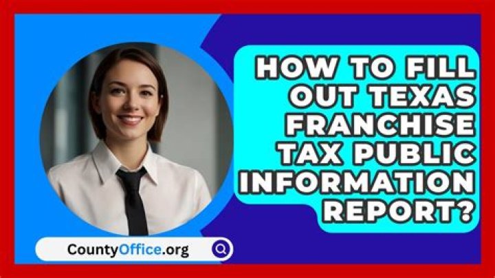 Do I need to file a Texas franchise tax report?