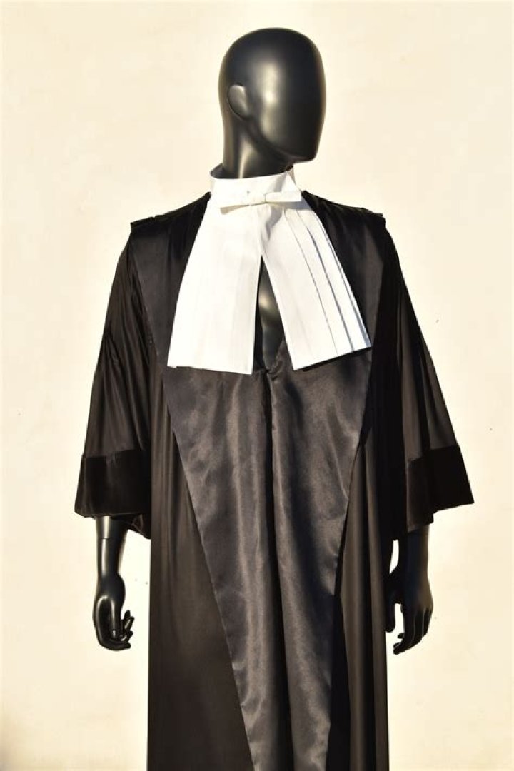 Do judges wear anything under their robes?