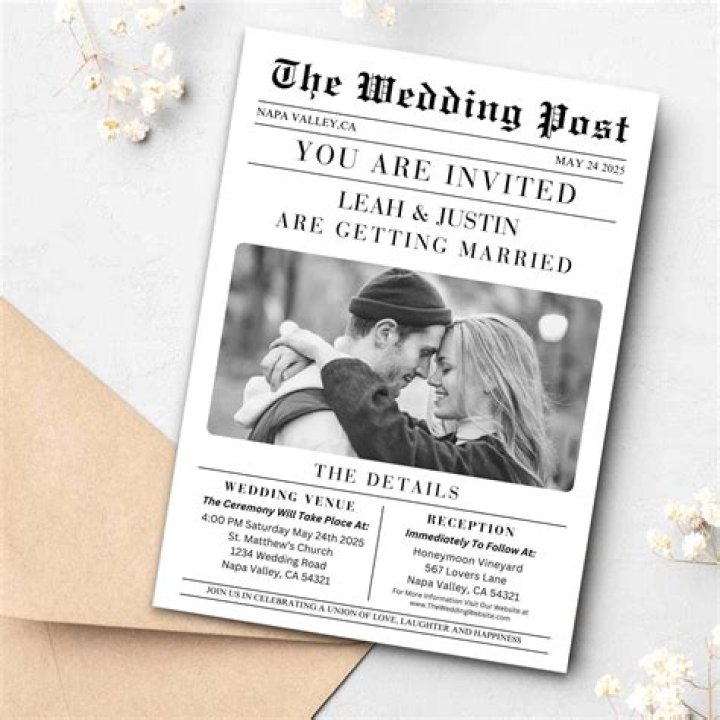 Do newspapers still do wedding announcements?