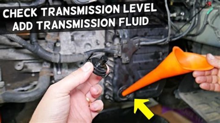 Do you check the transmission fluid while running or not?