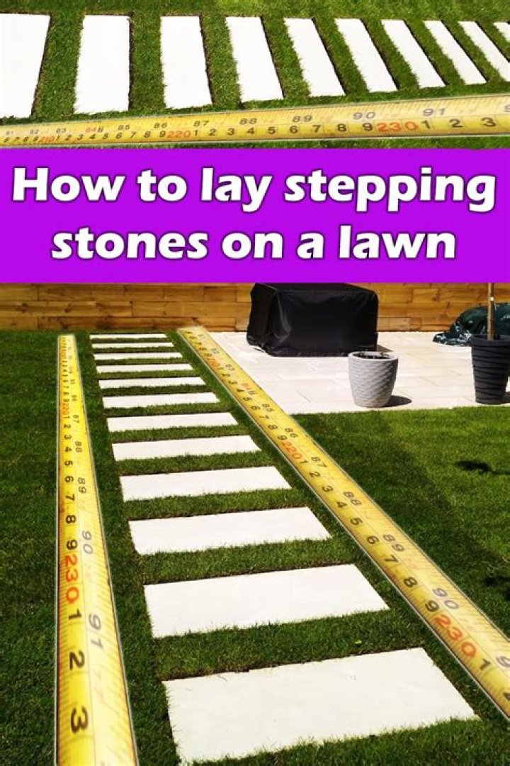 Do you have to put sand under stepping stones?