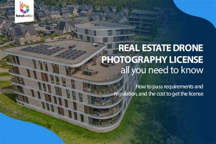 Do you need a drone license for real estate?