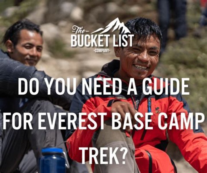 Do you need a guide for Everest Base Camp trek?