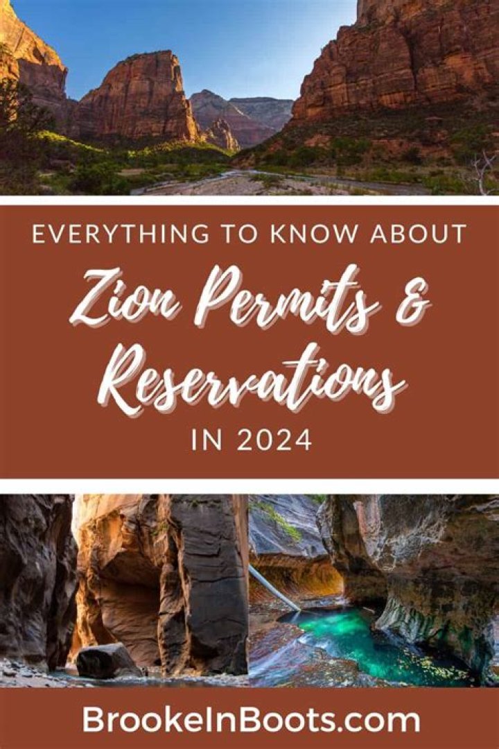 Do you need a permit to enter Zion?