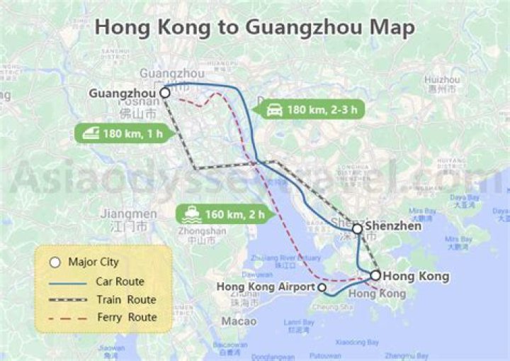 Do you need a visa to visit Guangzhou from Hong Kong?