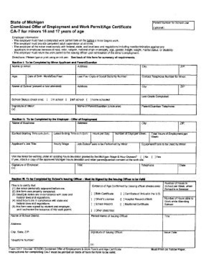 Do you need a work permit at 16 in California?
