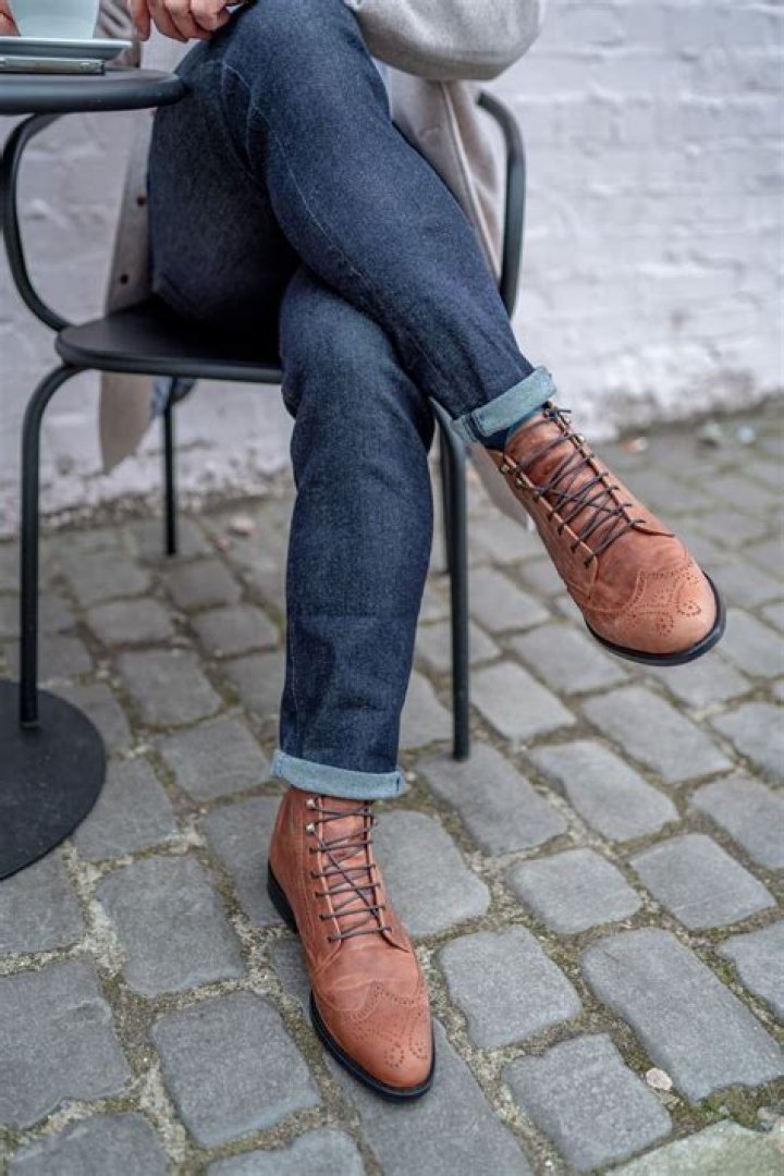 Do you wear jeans over work boots?