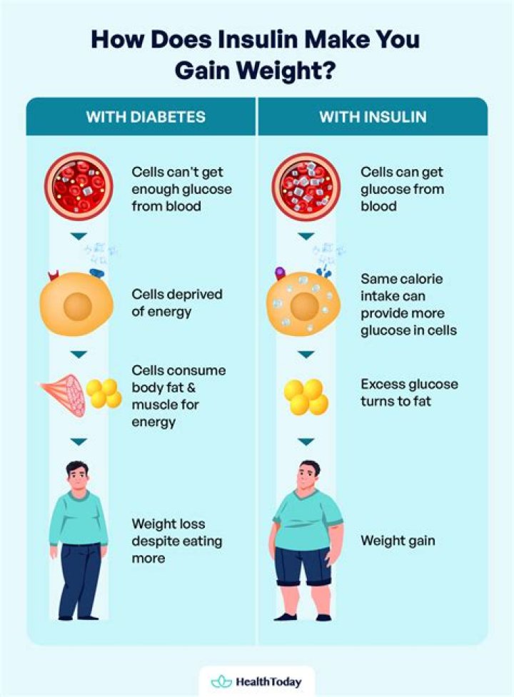 Does 70/30 insulin make you gain weight?
