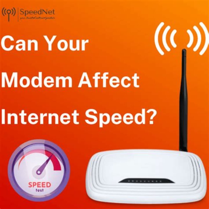 Does DSL modem affect speed?