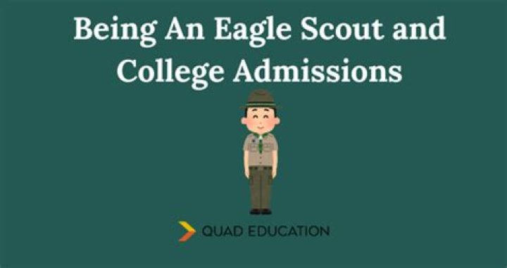Does Eagle Scout help with college admissions?