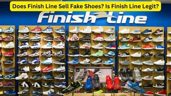 Does Finish Line have real shoes?