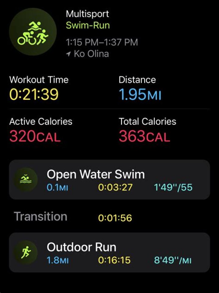 Does Garmin have a triathlon mode?