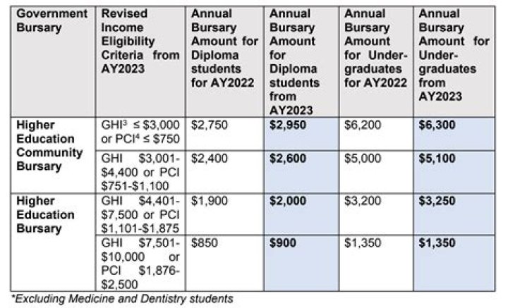 Does helb give bursary?