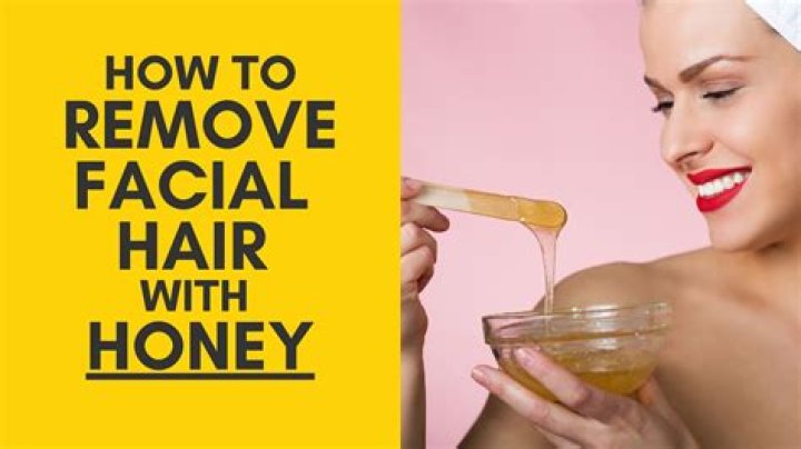 Does honey permanently remove hair?