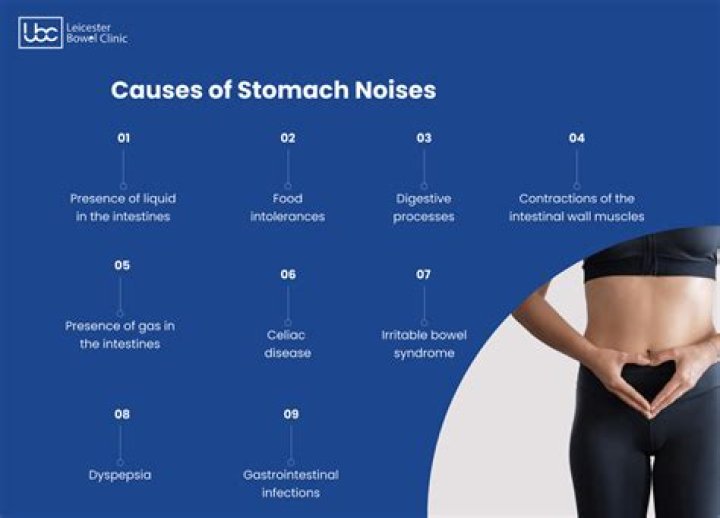 Does IBS cause loud stomach noises?