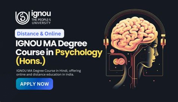 Does IGNOU provide Masters in Psychology?
