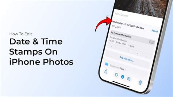 Does iPhone have timestamp?