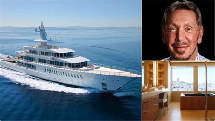 Does Larry Ellison own a yacht?