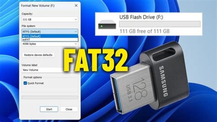 Does Linux support FAT32 USB?