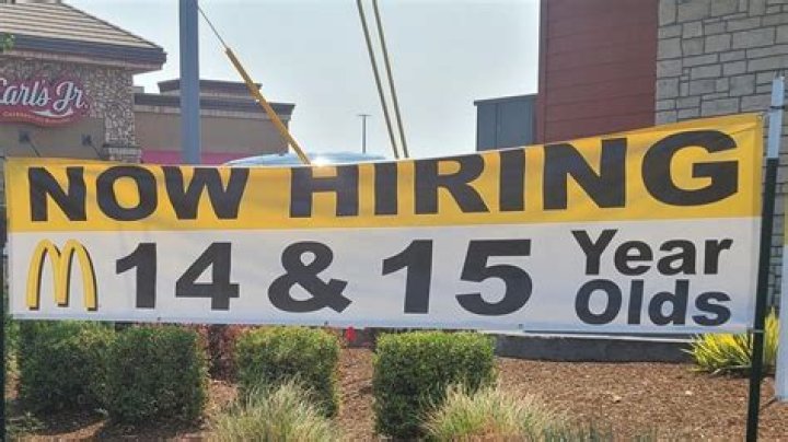 Does Mcdonalds hire 14 year olds in Wisconsin?