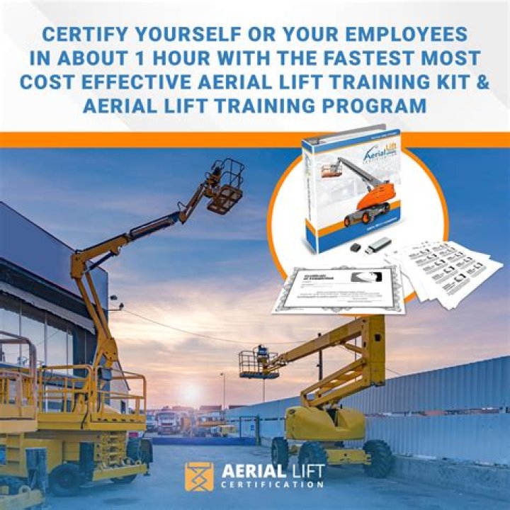 Does OSHA require training for aerial lifts?