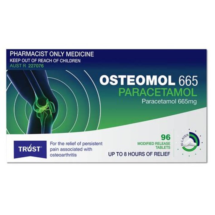 Does Osteomol contain paracetamol?