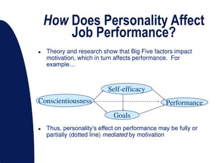 Does personality affect job performance?