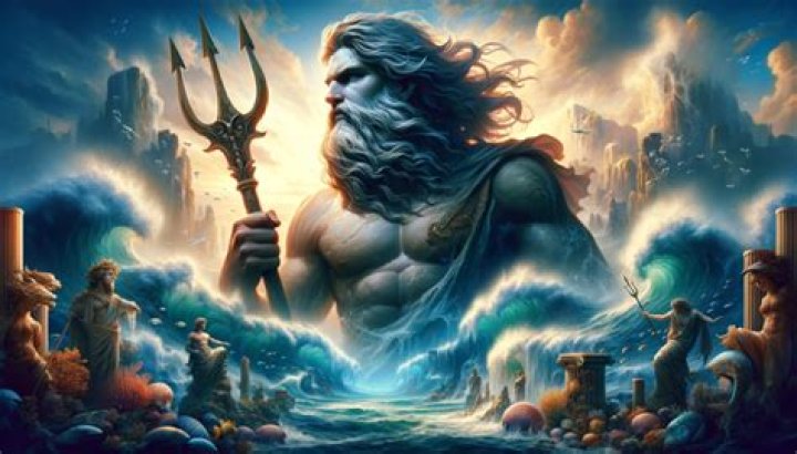 Does Poseidon have a sword?