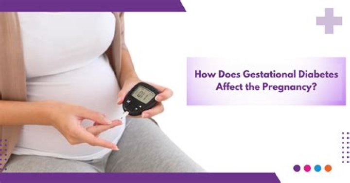 Does pregnancy affect blood sugar?