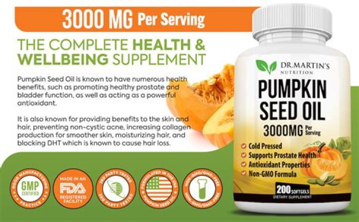 Does pumpkin seed oil really block DHT?