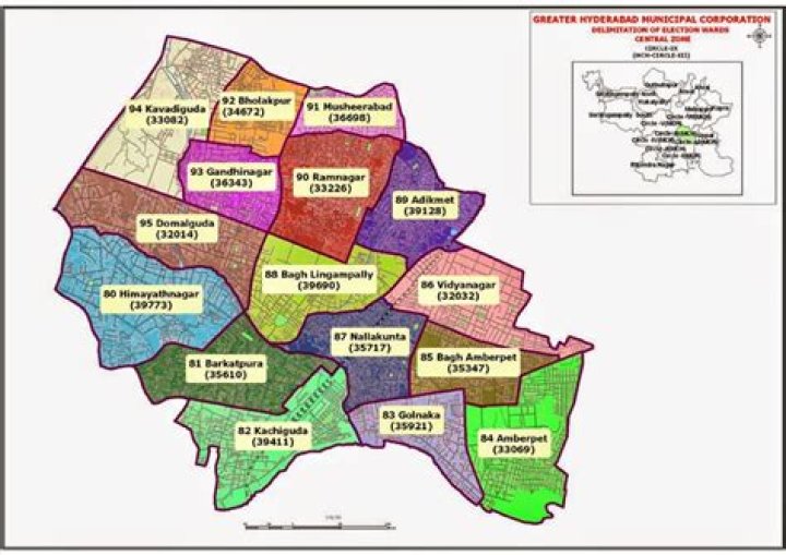 Does Rajendra Nagar comes under Ghmc?