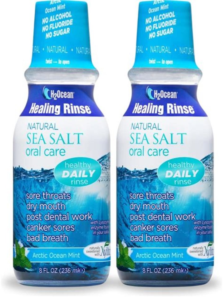 Does salt water rinse help sensitive teeth?